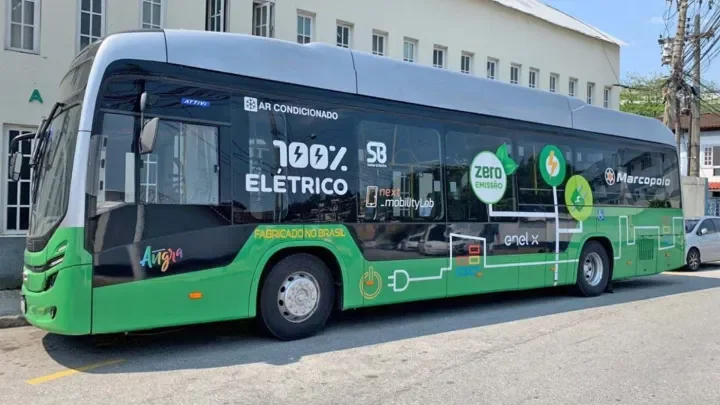 Cada &ocirc;nibus Euro 6 custa R$700 mil. J&aacute; um el&eacute;trico n&atilde;o sai por menos de R$ 2 milh&otilde;es