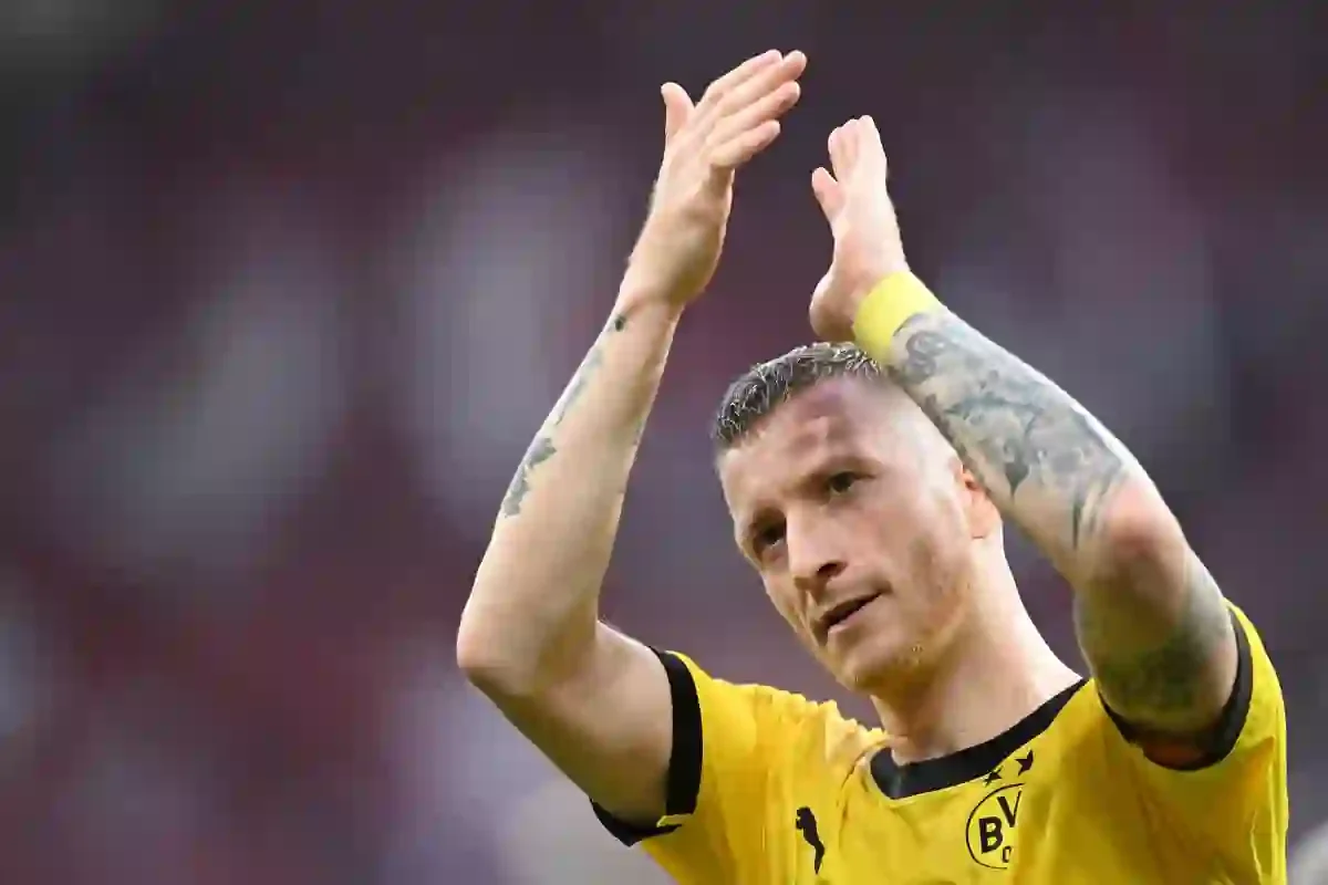 Imagem de Marco Reus com a camisa do Borussia Dortmund