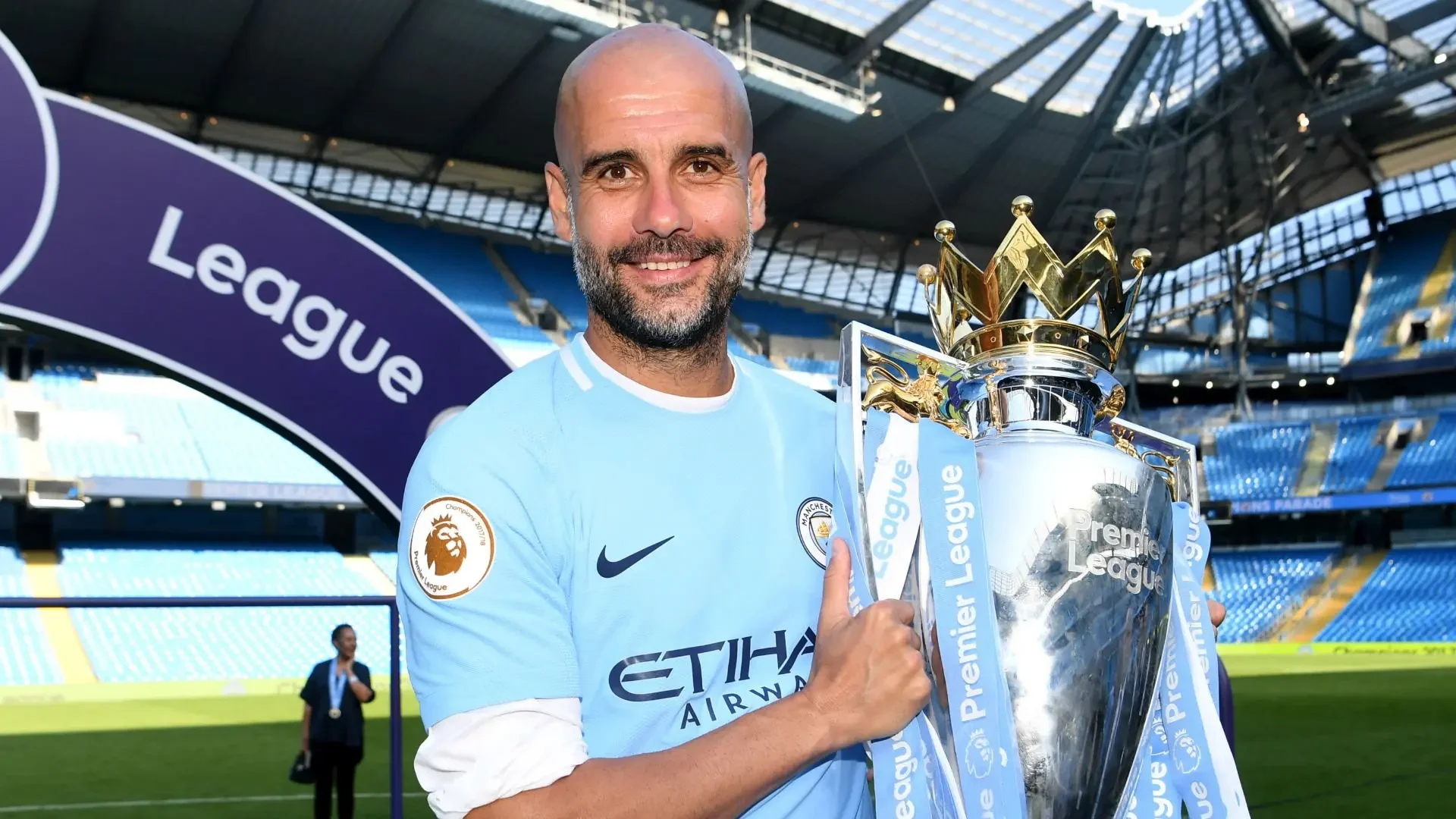 Guardiola venceu seis títulos de Premier League com o Manchester City