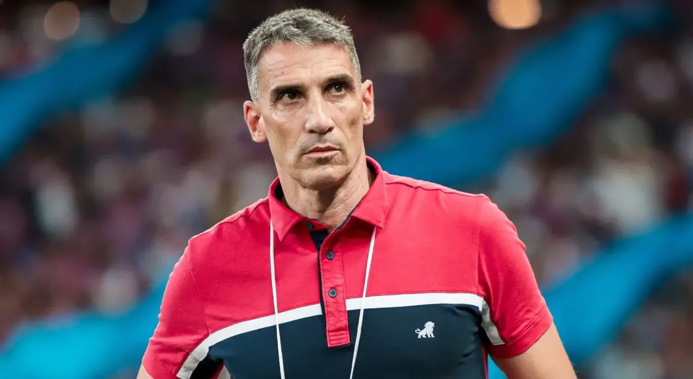 Imagem do t&eacute;cnico Juan Pablo Vojvoda, do Fortaleza, que joga hoje pela Copa Sul-Americana