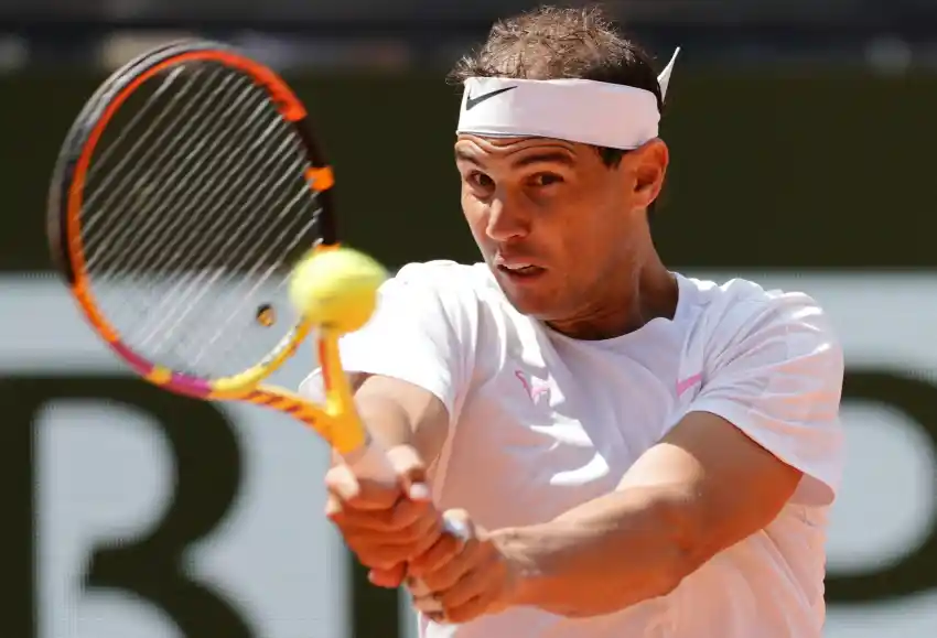Imagem de Rafael Nadal em Roland Garros