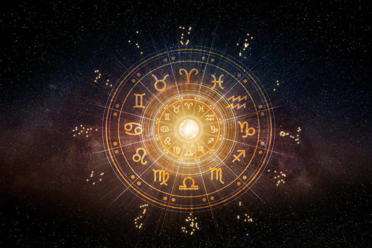 Imagem ilustrativa do círculo do horóscopo