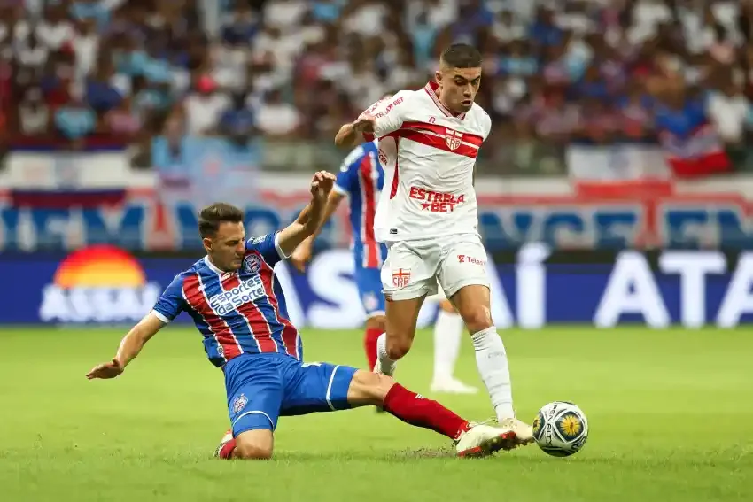 Imagem da decis&atilde;o entre Bahia x CRB pela semifinal da Copa do Nordeste