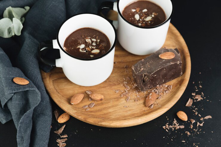 Aprenda deliciosa e f&aacute;cil receita de chocolate quente fit perfeita para os dias mais frios.
