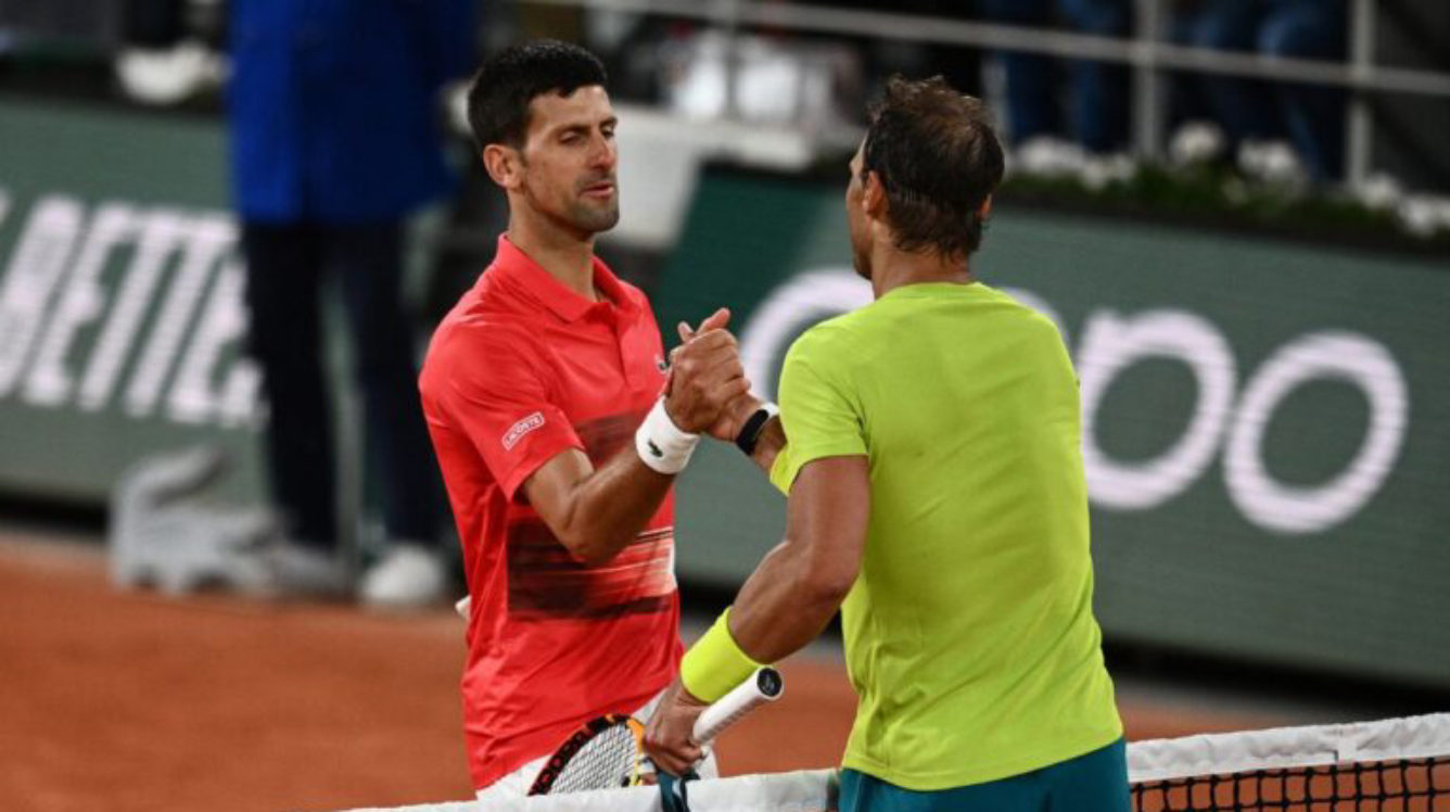 Djokovic e Nadal se enfrentaram em Roland Garros 2022