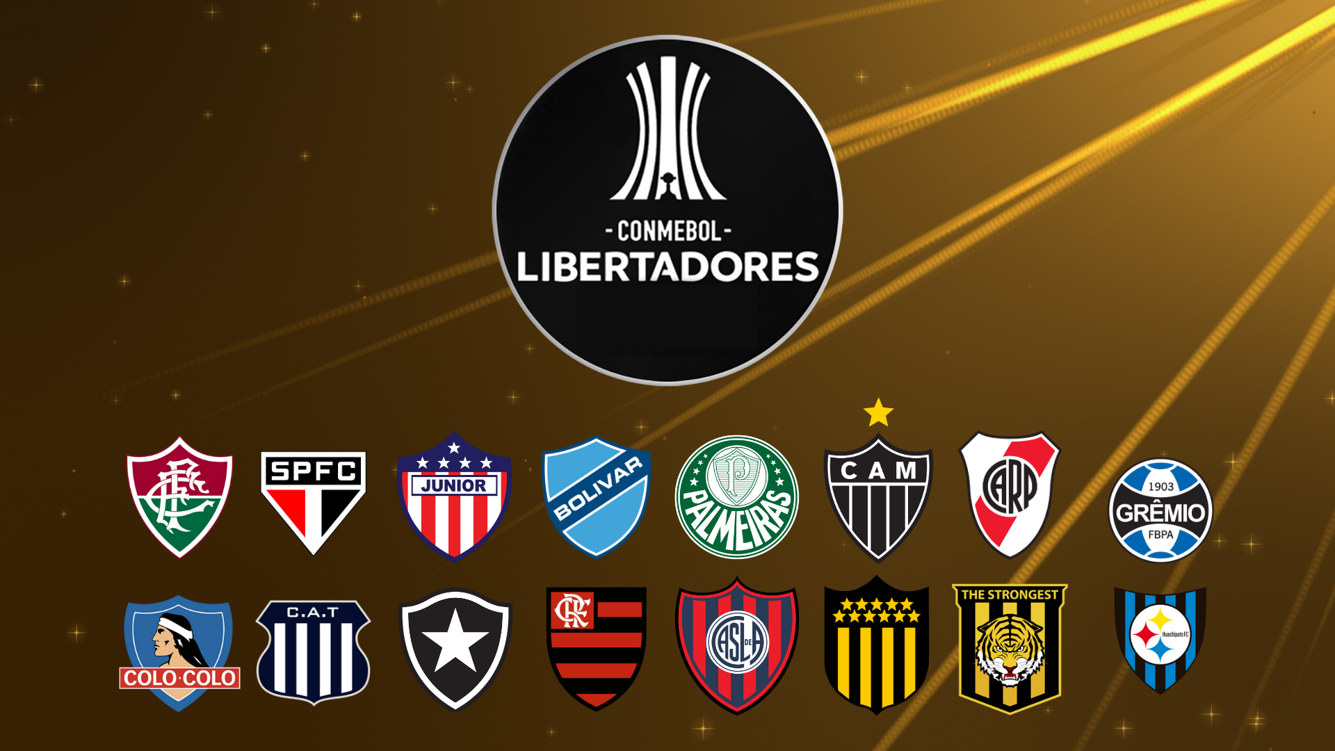16 times disputarão as oitavas-de-final da Libertadores; seis brasileiros estão garantido e Grêmio ainda disputa vaga no Grupo C