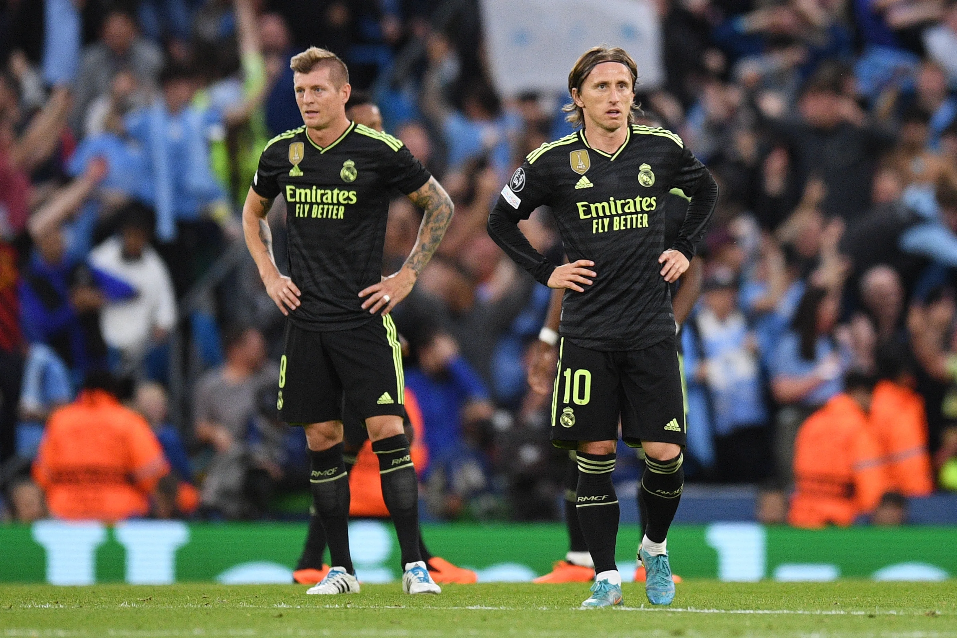 Modric e Kroos, do Real Madrid