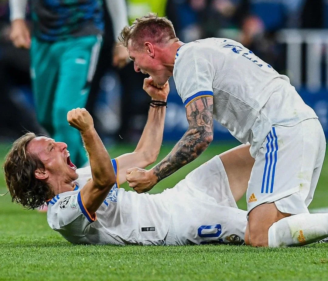 Kroos e Modric podem se tornar os jogadores com mais títulos da história da Champions League