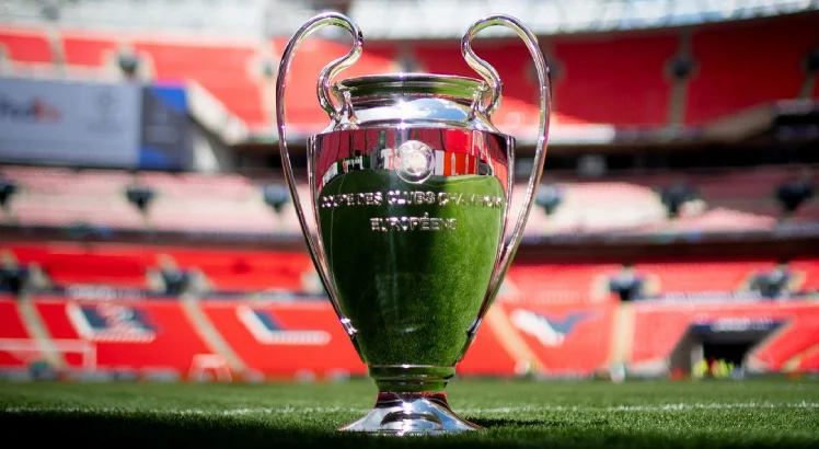 Imagem da taça da UEFA Champions League