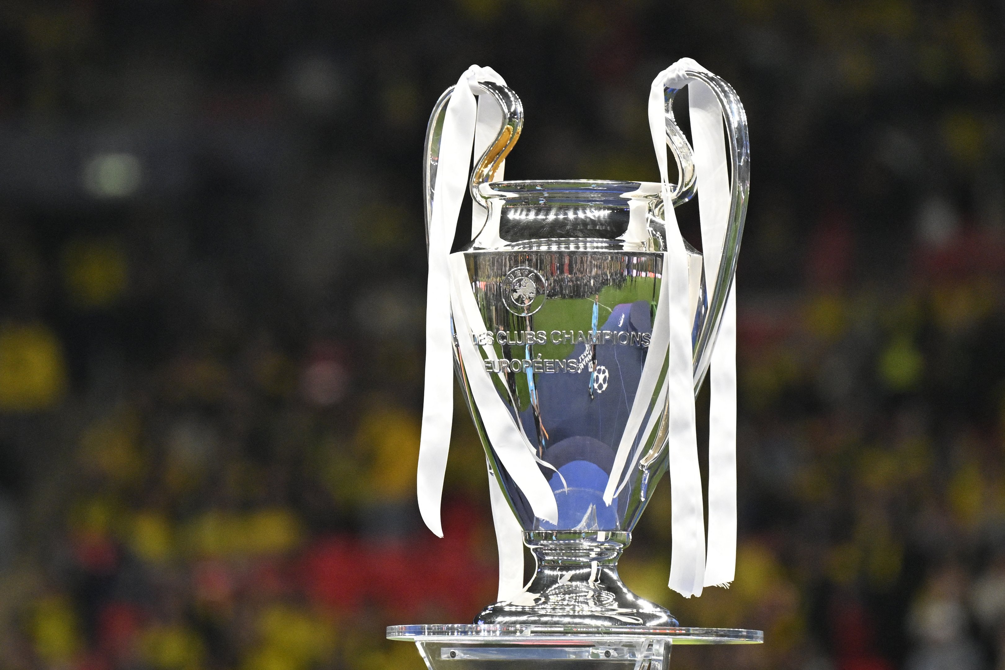 Imagem do troféu da Champions League