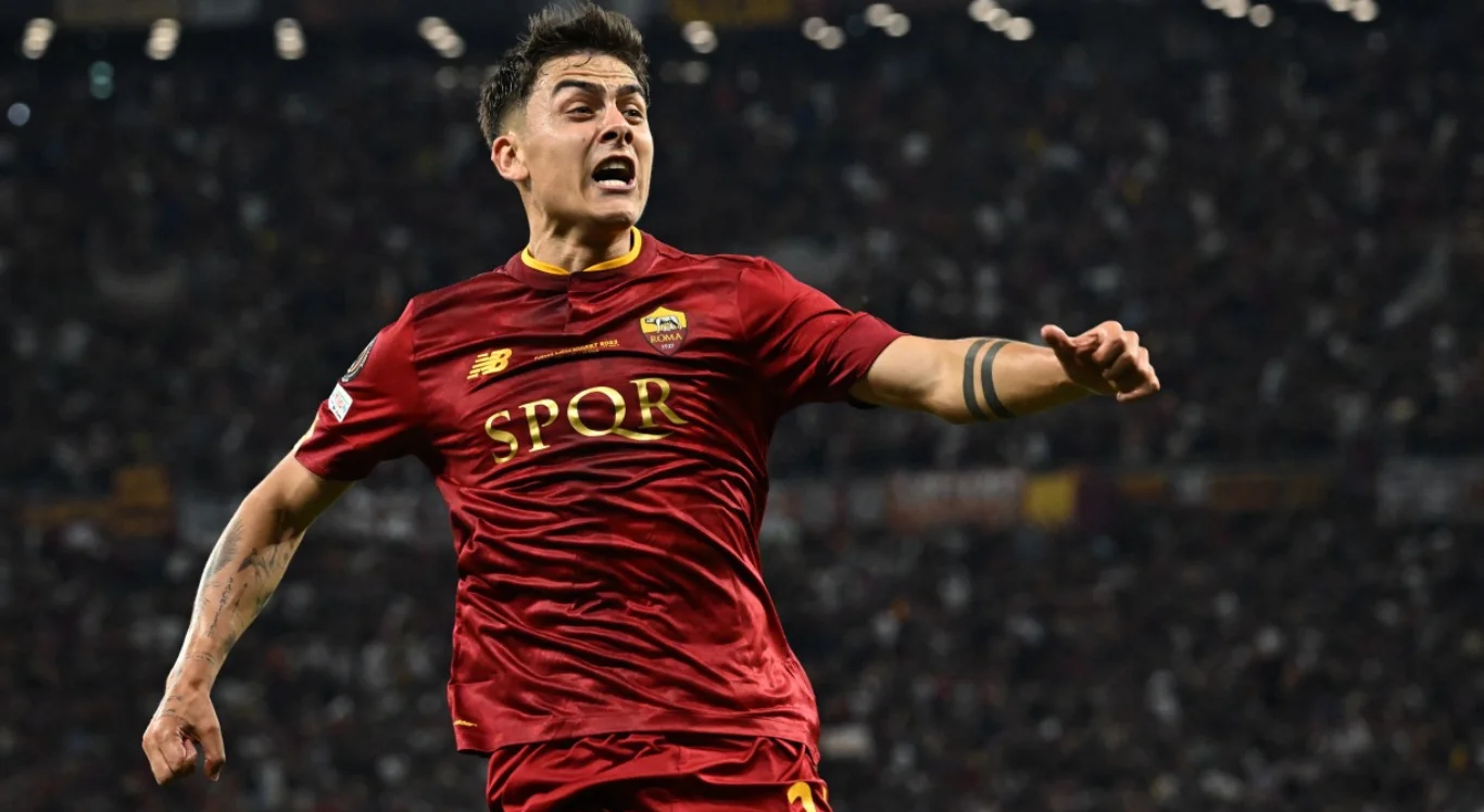 Dybala, atacante da Roma