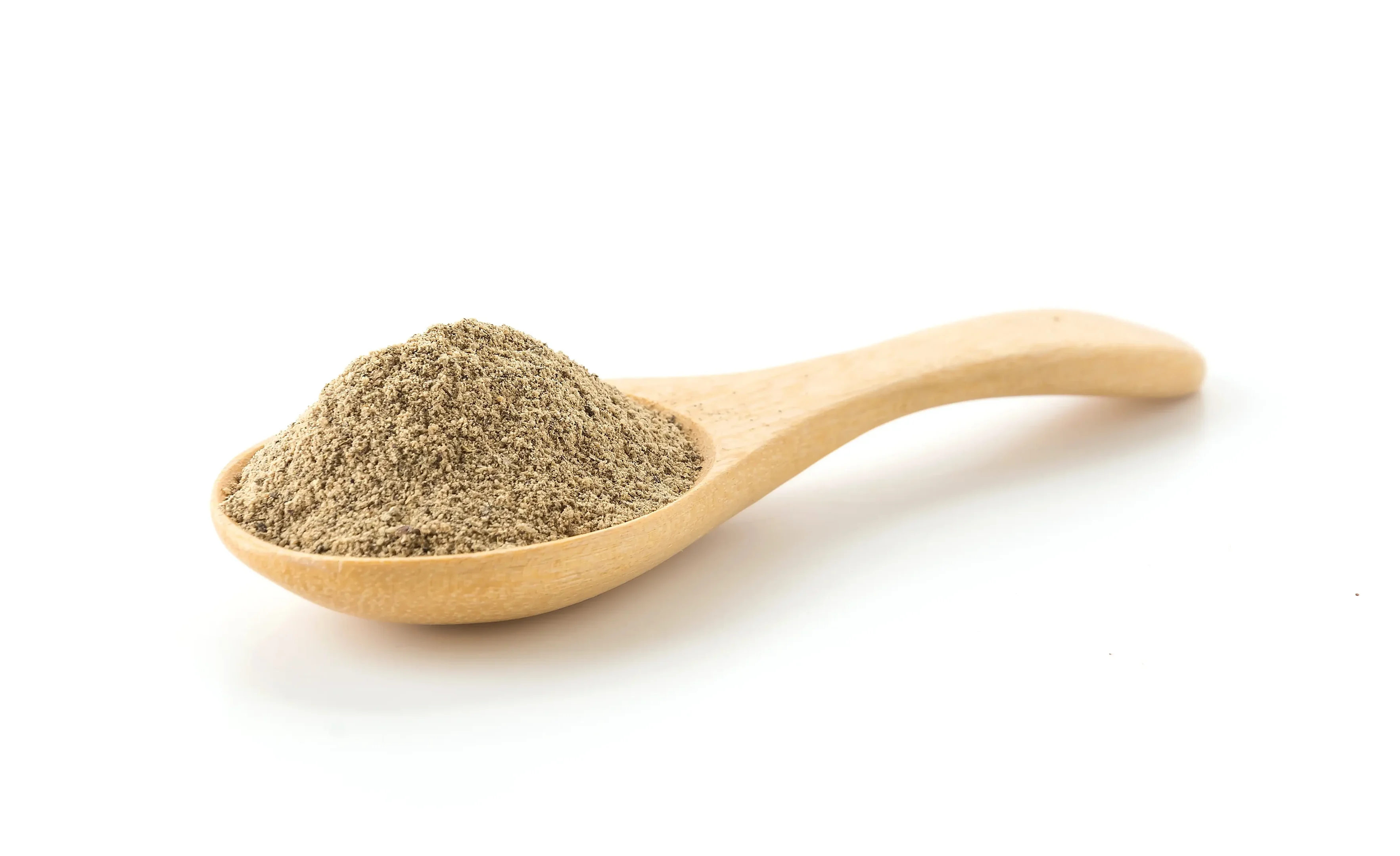 Fibra psyllium em pó.