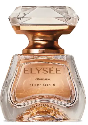imagem ilustrativa da embalagem do perfume Elysée Eau de Parfum (O Boticário)