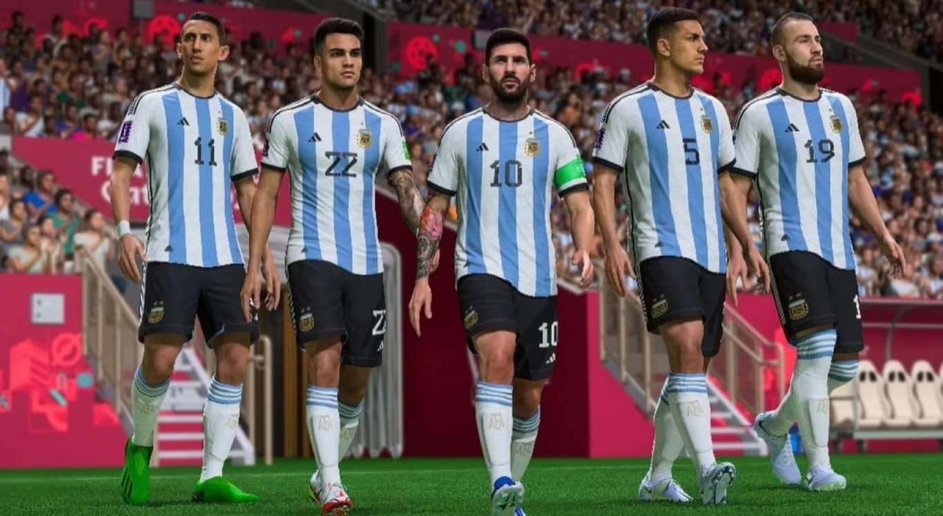 Jogadores da seleção Argentina no EA FC 24