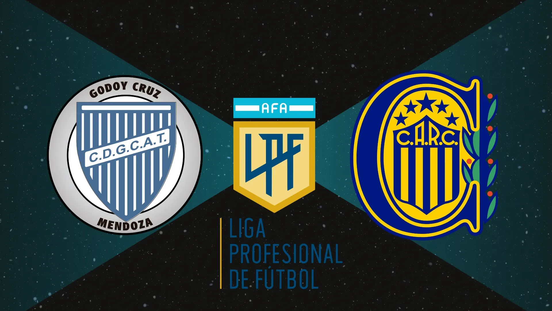 Escudos do Godoy Cruz e Rosario Central