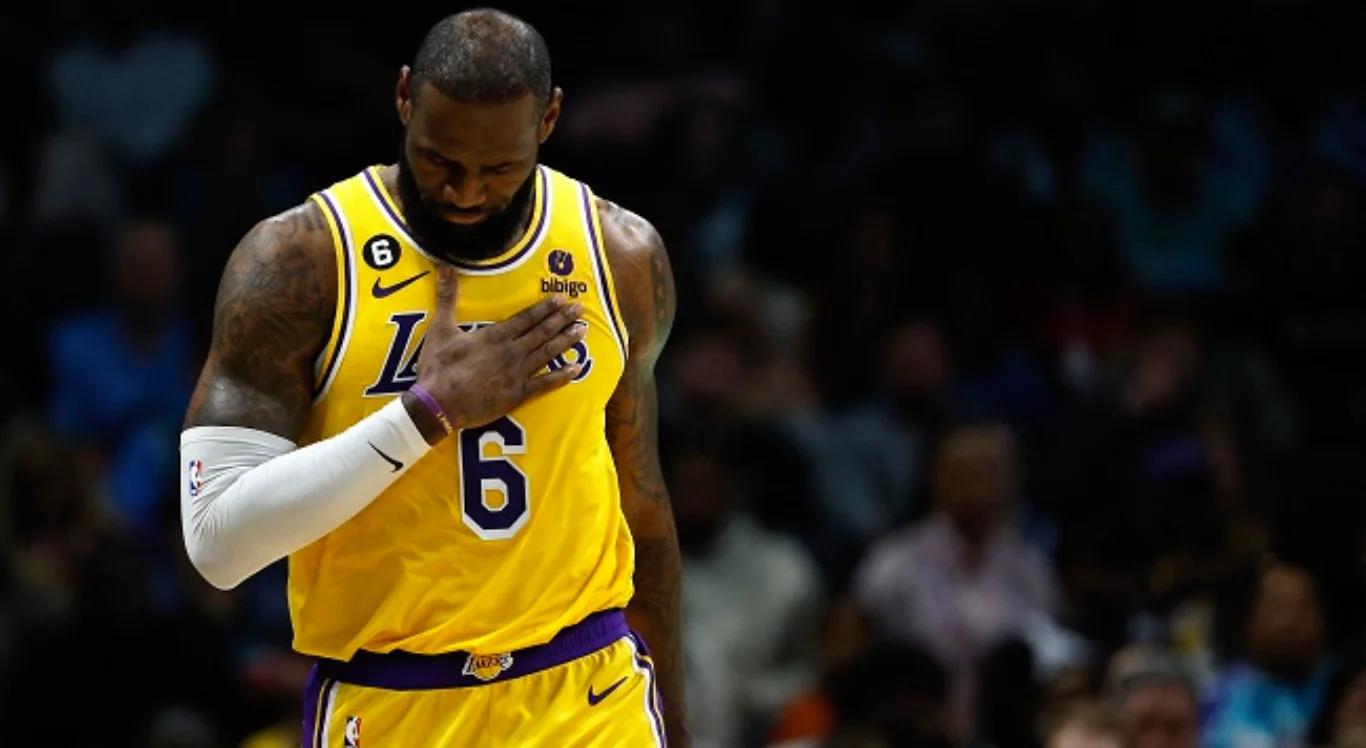 Lebron James, atleta do Los Angeles Lakers