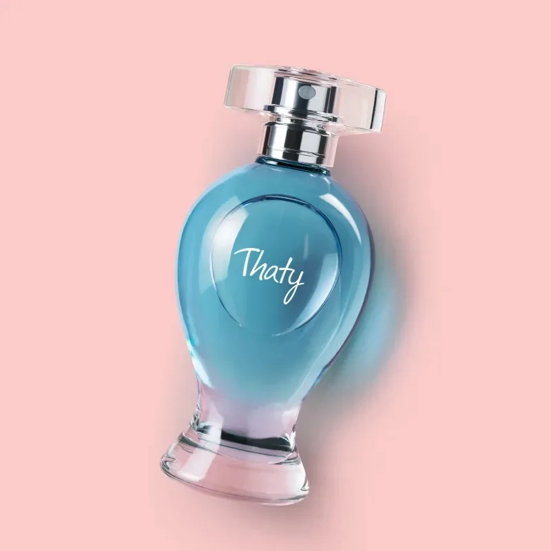 Embalagem da fragrância Thaty.