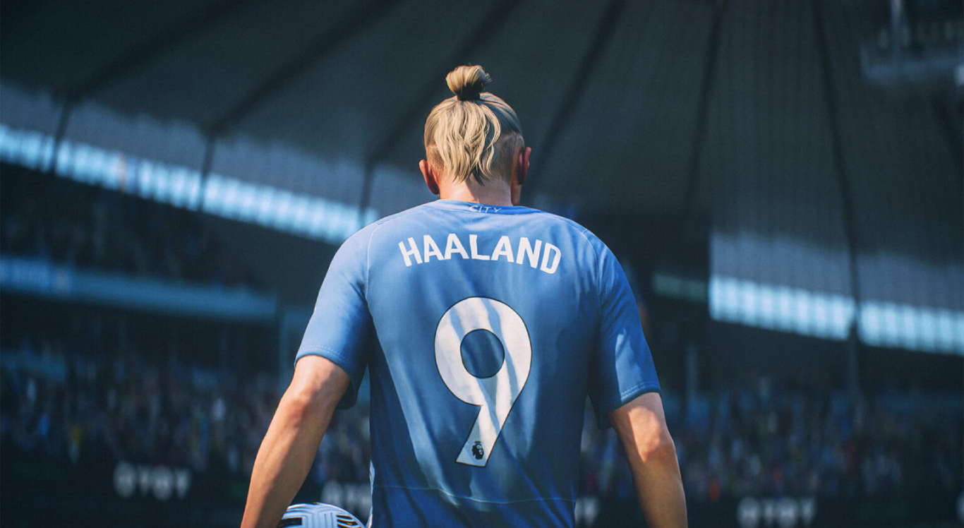 Erling Haaland, no EA FC 24