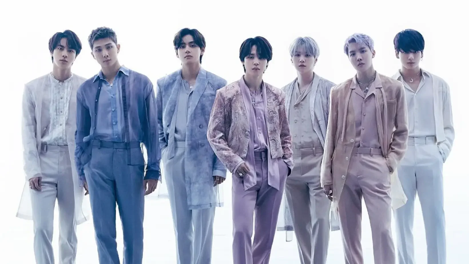 Imagem do grupo masculino BTS!
