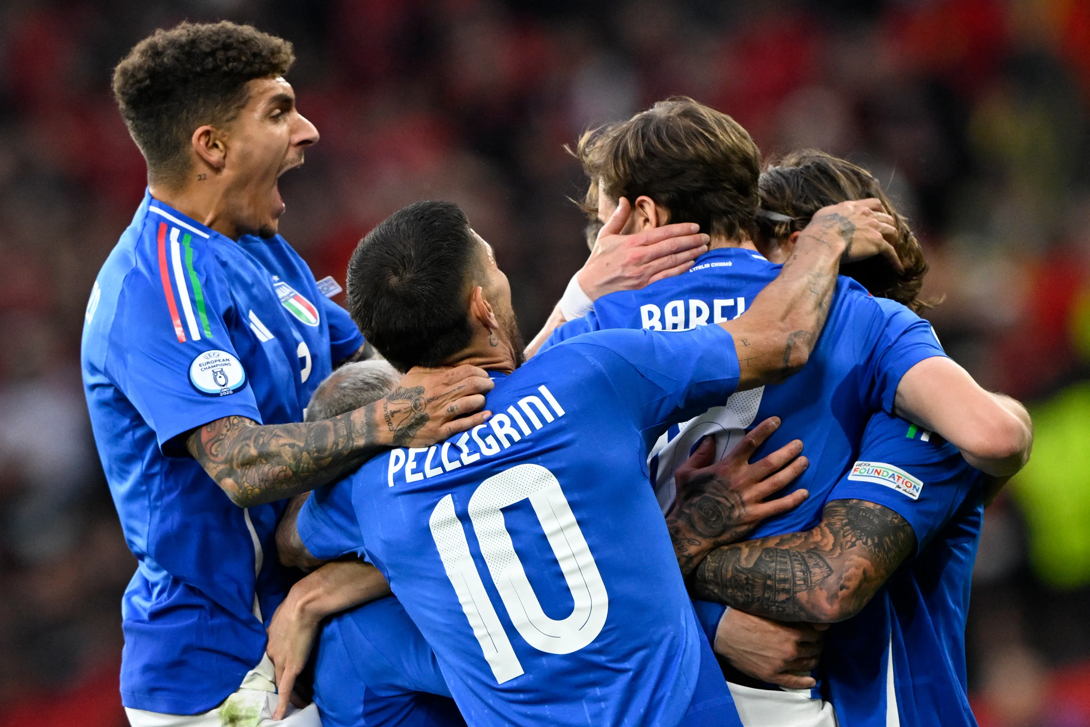 Itália toma susto, mas vence a Albânia, de virada, na estreia da Euro 2024