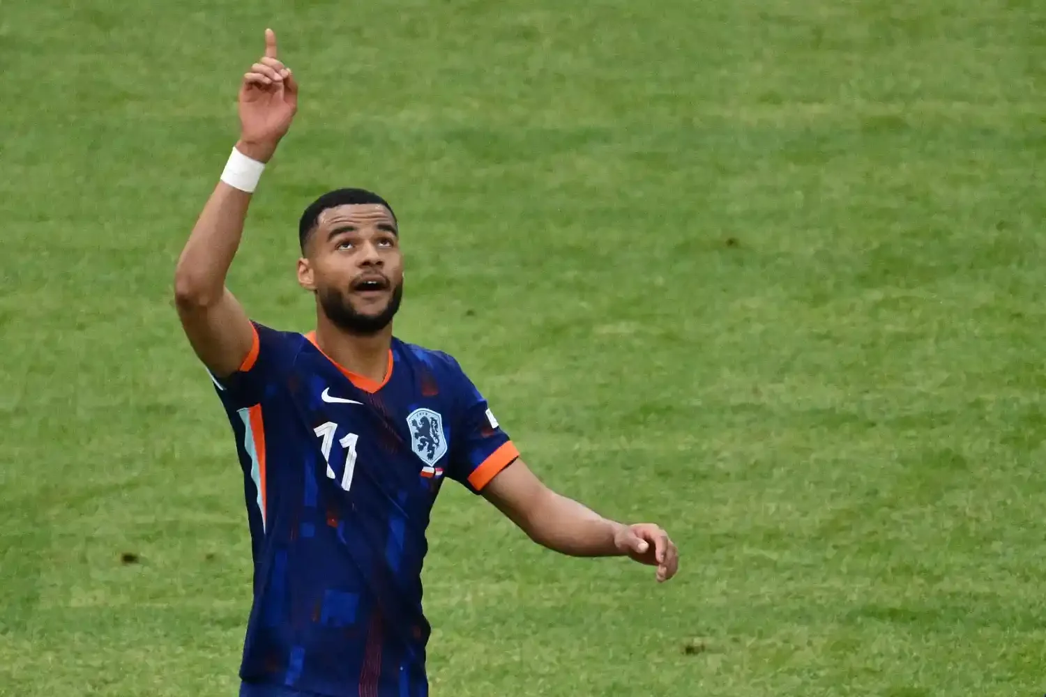 Imagem de Gakpo, jogador da Holanda