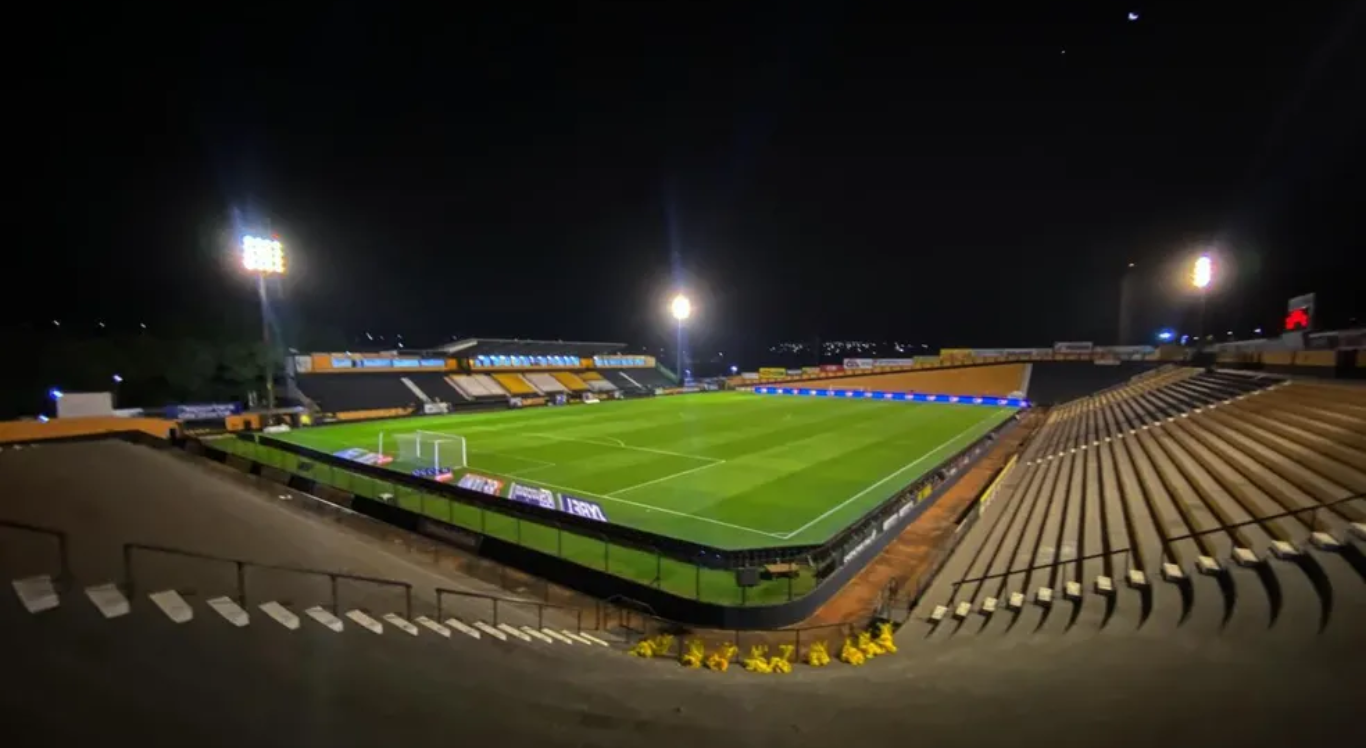 Imagem do Estádio Jorge Ismael de Biasi, palco do jogo