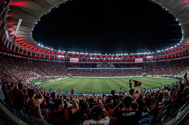 Visão de torcedor do Flamengo no Maracanã