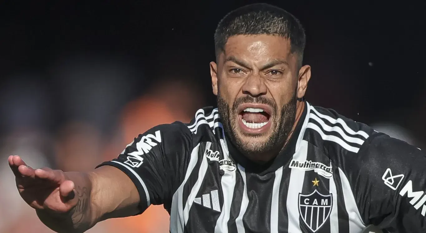 Imagem do atacante Hulk, do Atl&eacute;tico-MG, que visita o CRB pela Copa do Brasil 2024