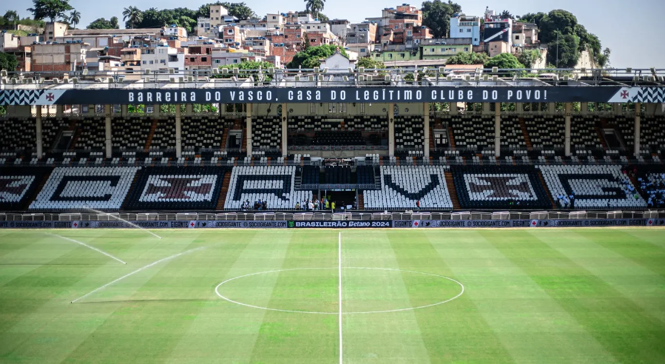 Imagem do estádio de São Januário