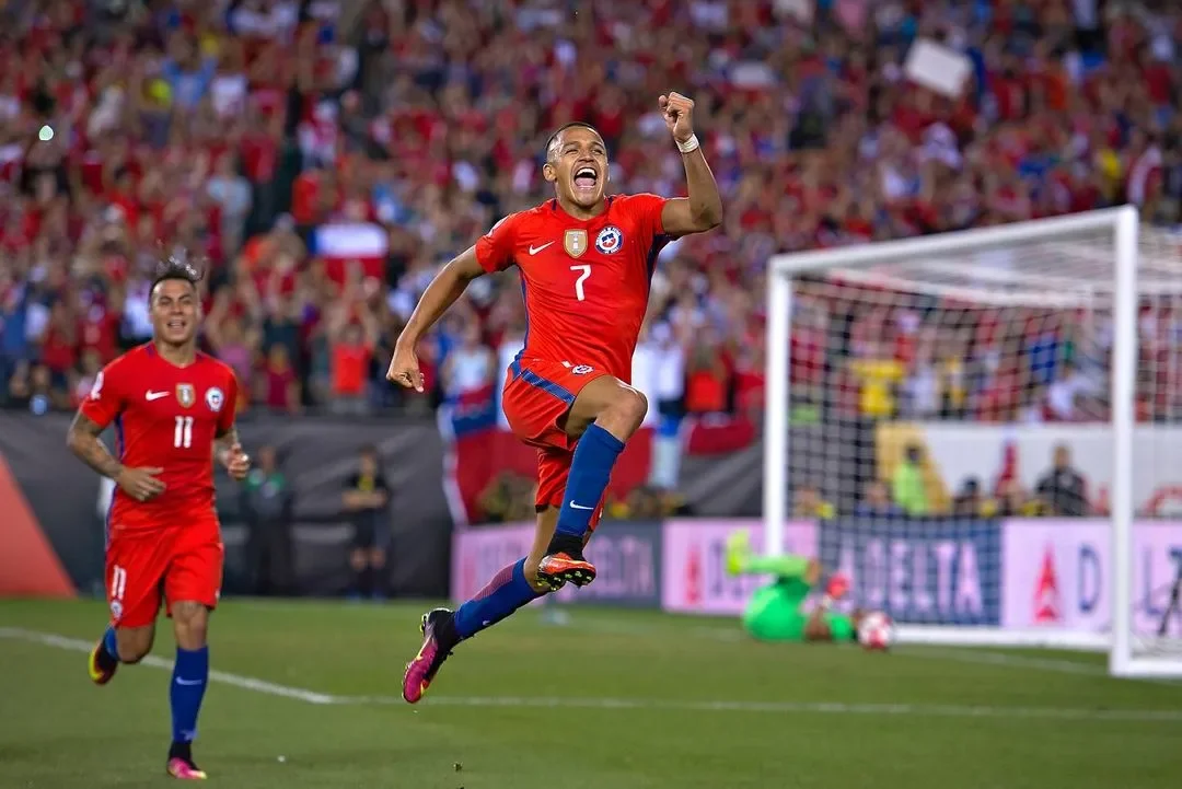 Alexis Sánchez, atacante do Chile