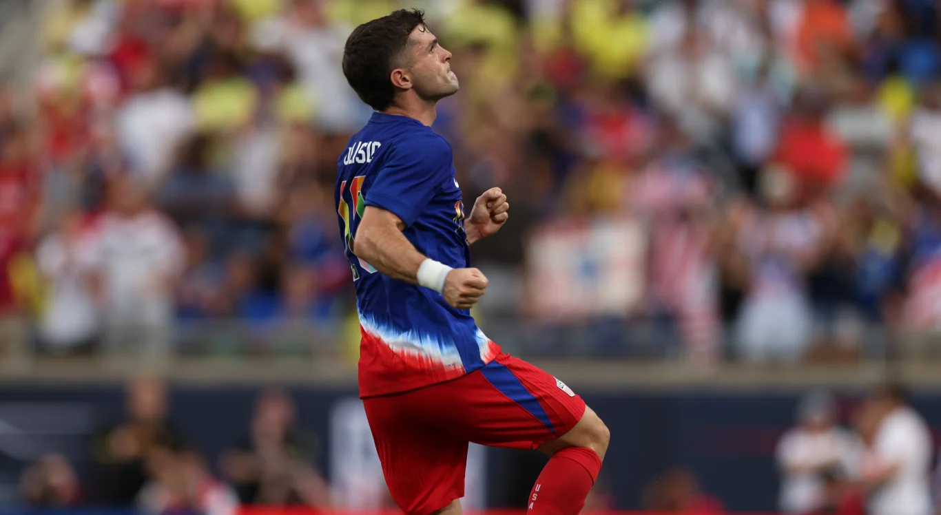 Imagem de Christian Pulisic, principal jogador da seleção estadunidense