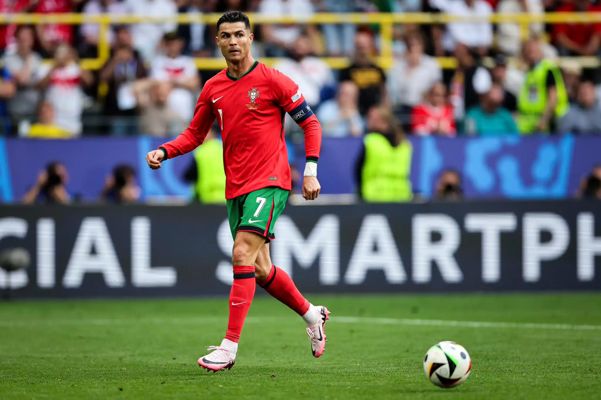 Cristiano Ronaldo, atacante de Portugal