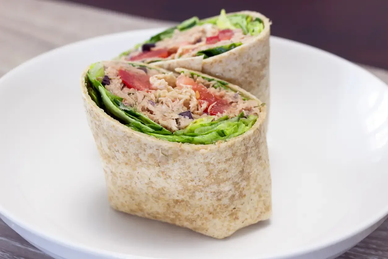 Imagem ilustrativa de Wrap de Atum