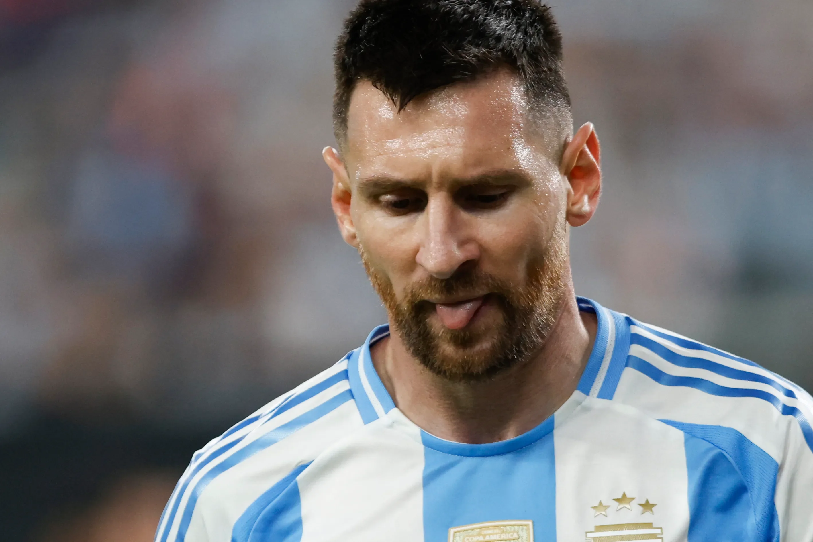 Lionel Messi, atacante e capitão da Argentina