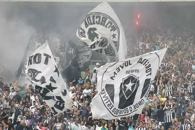 Imagem da torcida do Botafogo