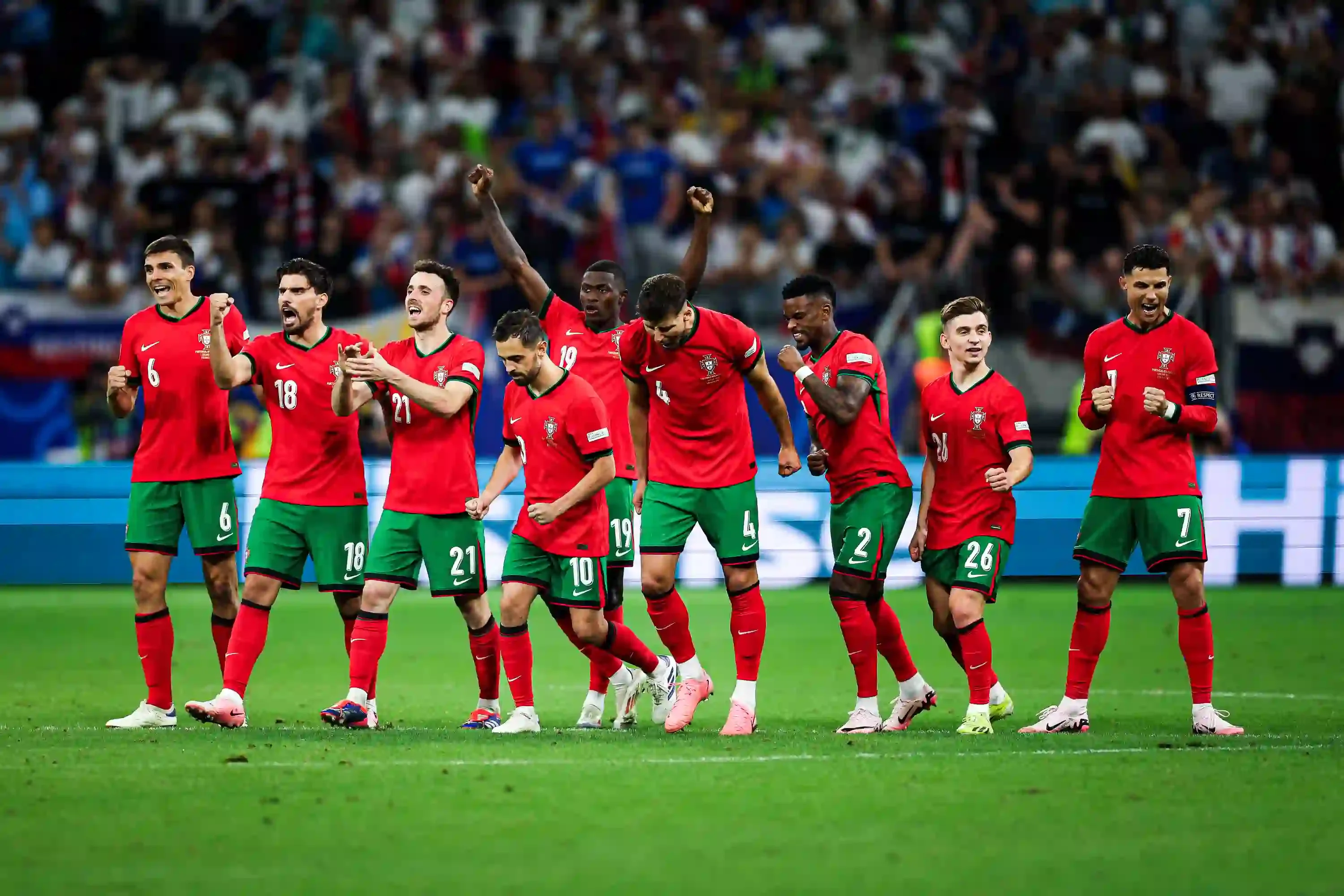 Seleção de Portugal em ação
