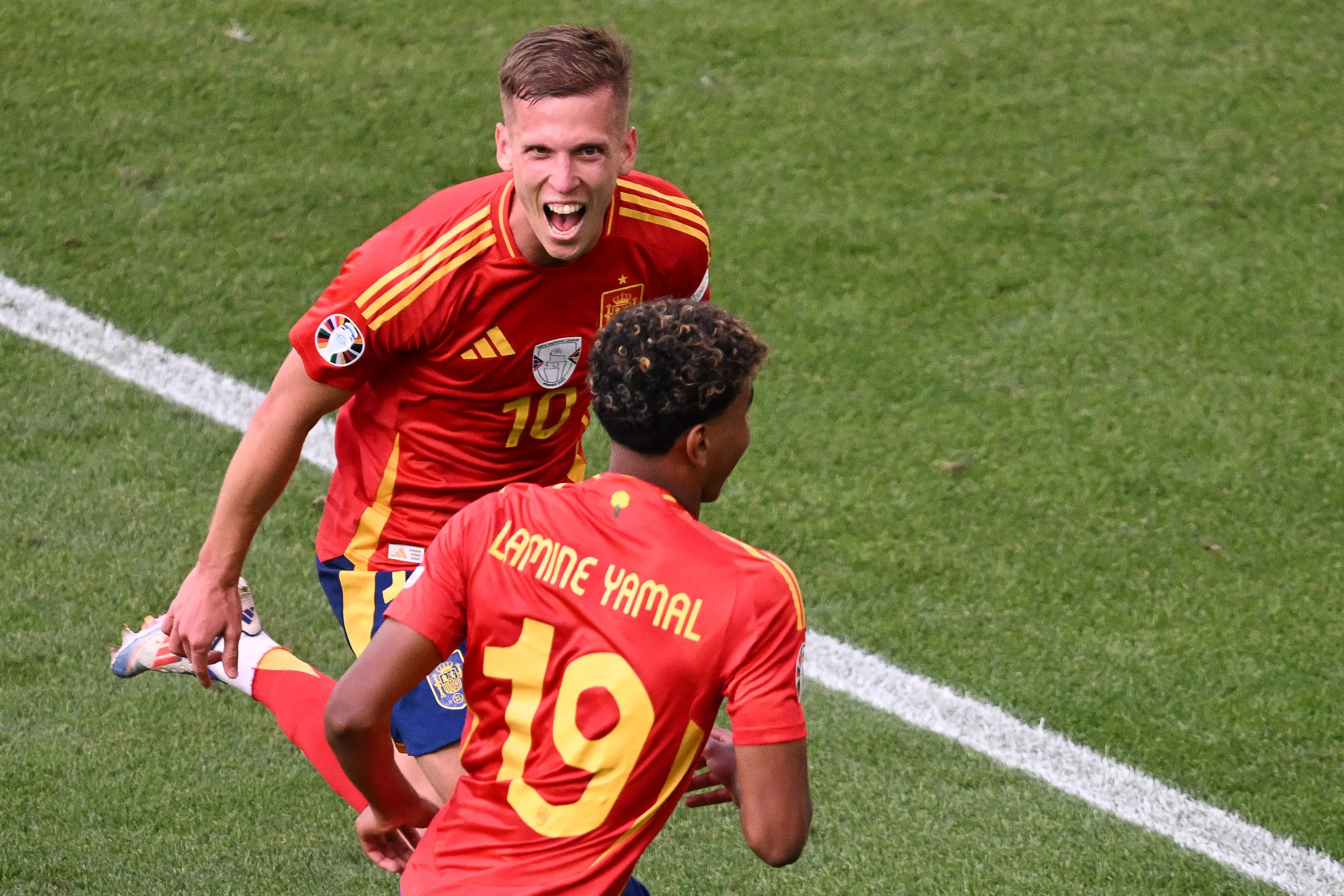 Dani Olmo foi um dos destaques da Espanha na Eurocopa.