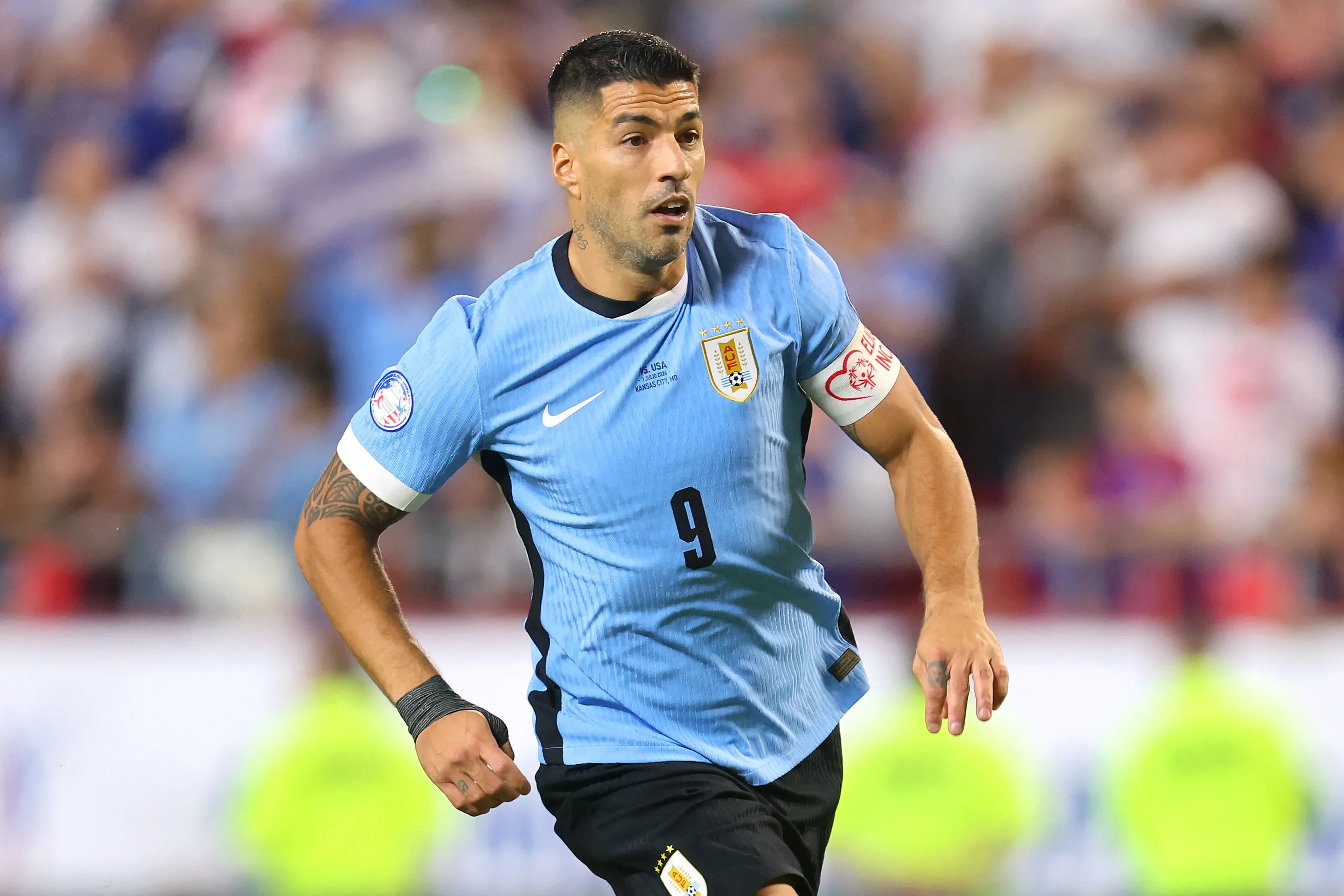 Luisito Suárez, atacante do Uruguai