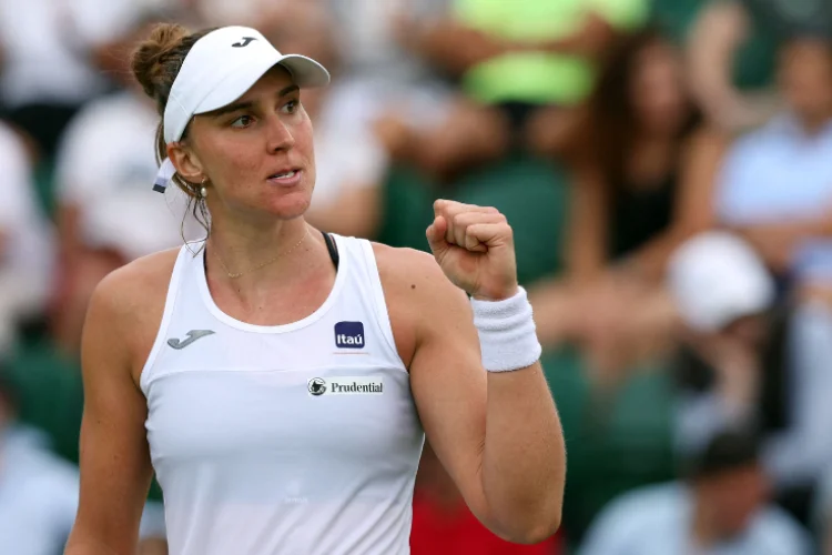 Imagem de Bia Haddad, n&uacute;mero 20 no ranking da WTA