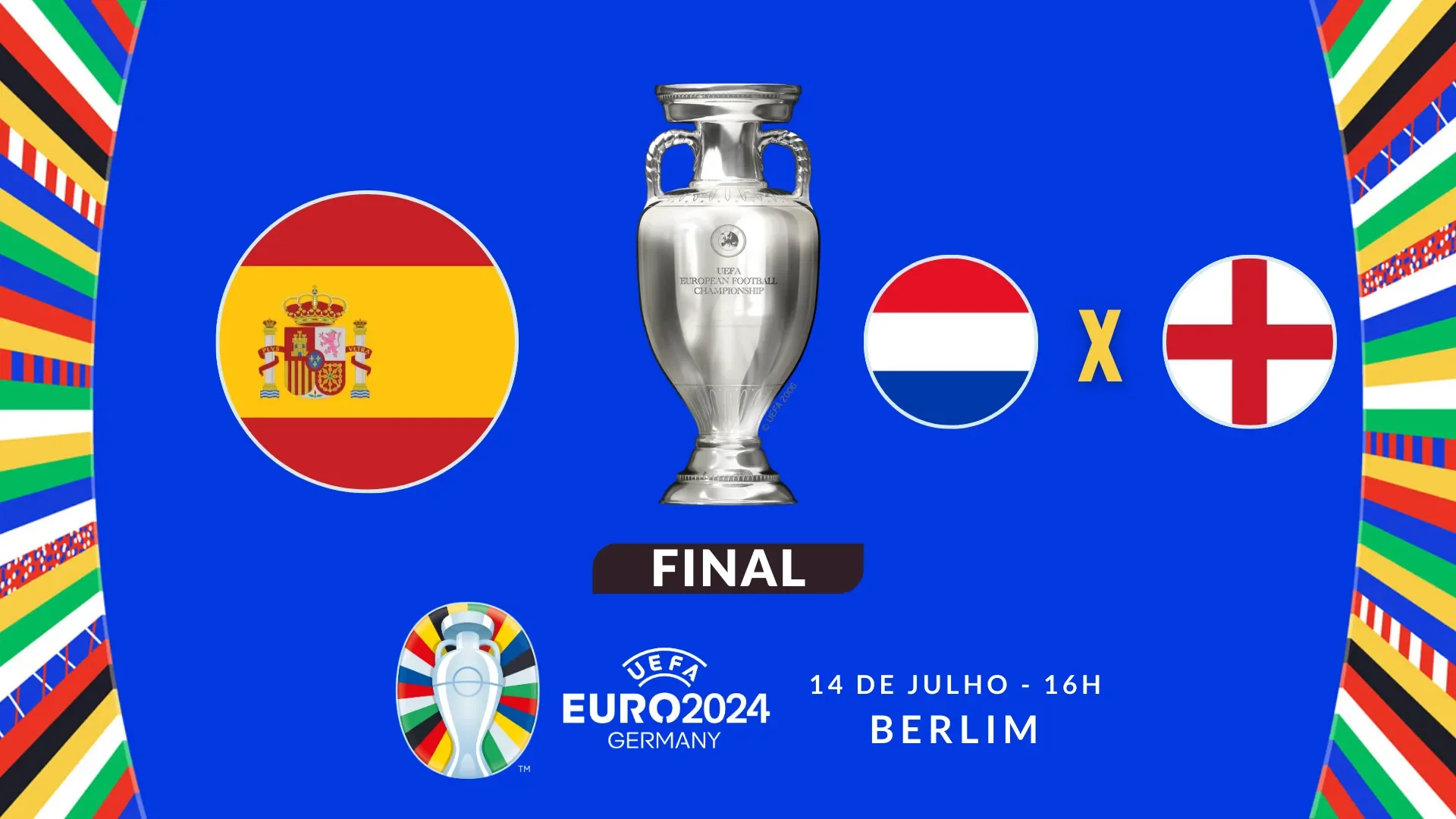 Espanha espera o vencedor de Holanda x Inglaterra para disputar a Final da Euro 2024