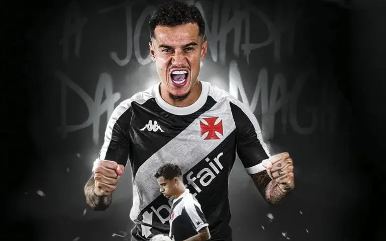 Imagem de Philippe Coutinho, novo contratado do Vasco