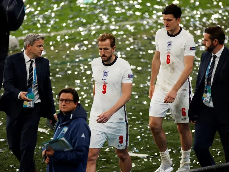 Inglaterra foi vice-campeã da Euro em 2021