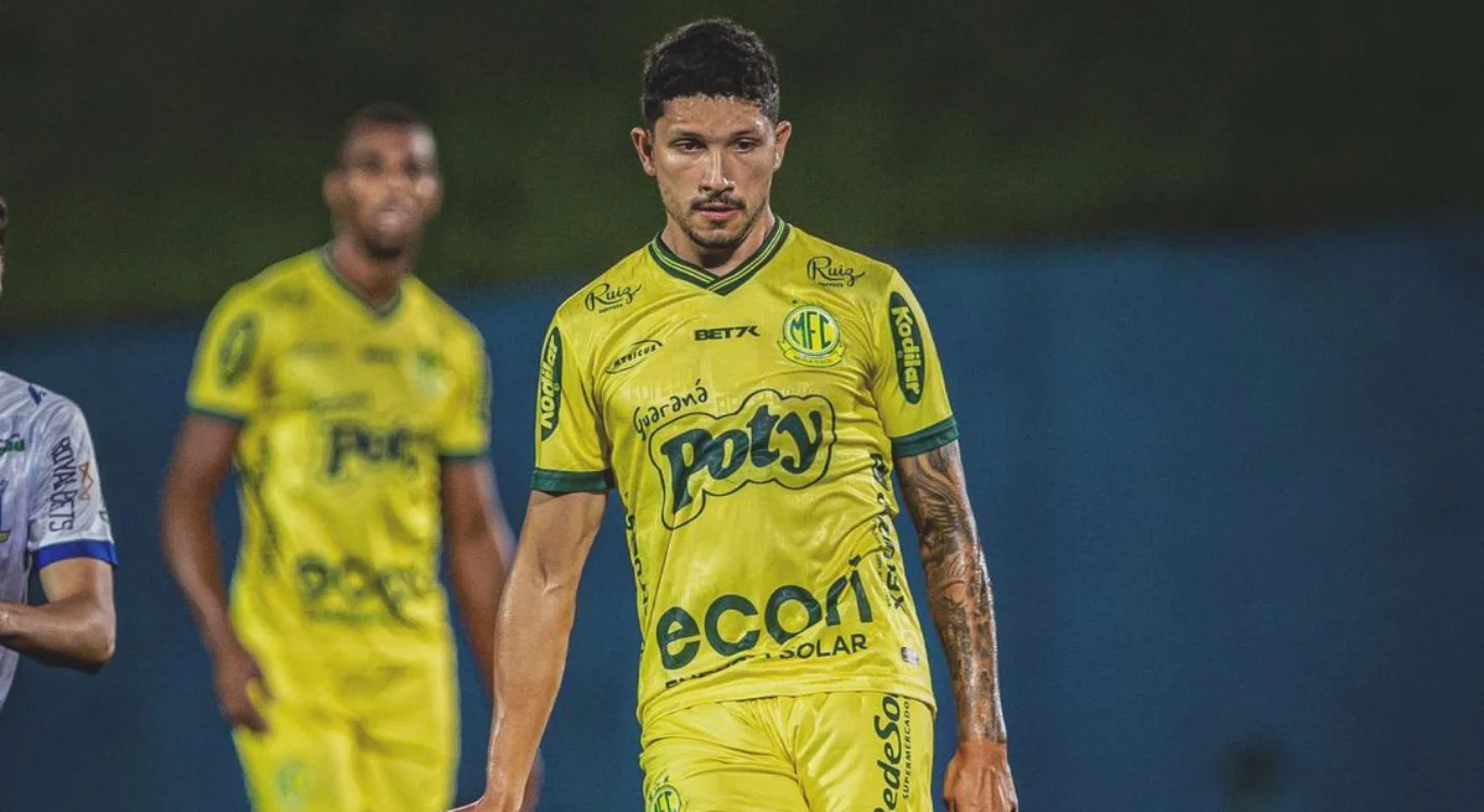 Imagem de Yuri Lima em jogo pelo Mirassol na temporada 2024