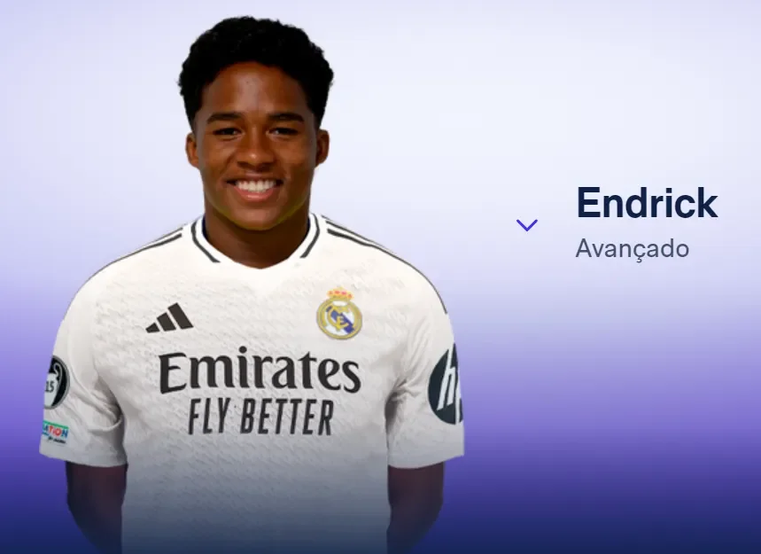 Endrick é novo reforço do Real Madrid