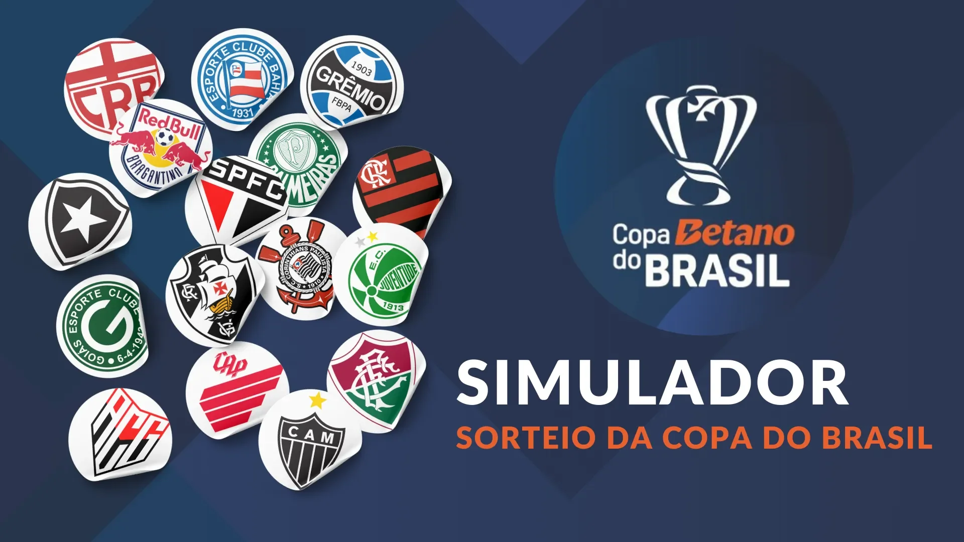 Simulador Sorteio da Copa do Brasil 2024 Defina você mesmo os