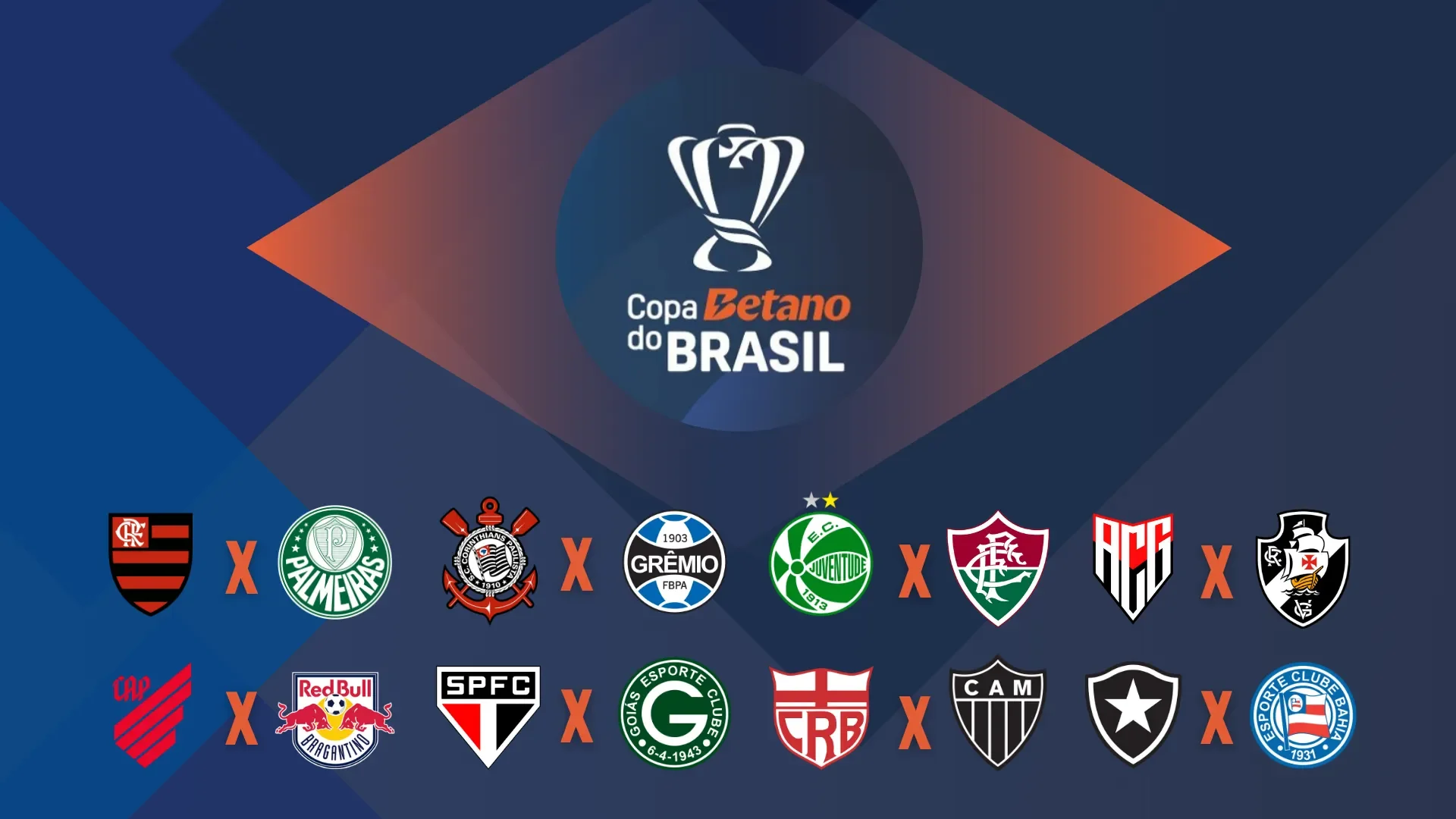 Tabela detalhada das oitavasdefinal da Copa do Brasil Veja data