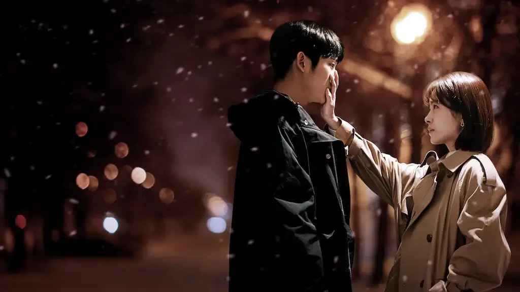 Estrelas do k-drama "Uma Noite de Primavera".