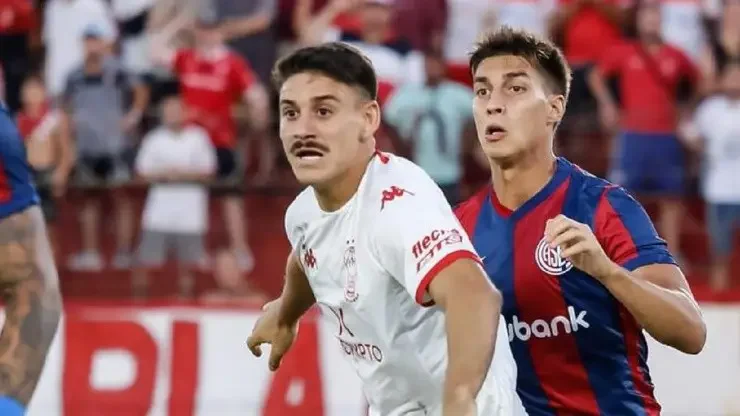 Imagem ilustra confronto entre San Lorenzo e Huracán