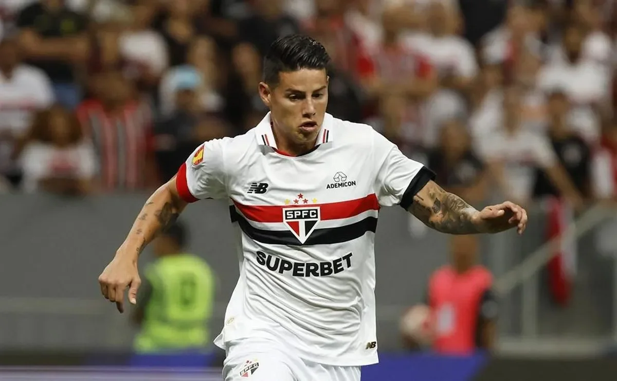 James Rodríguez, meia do São Paulo