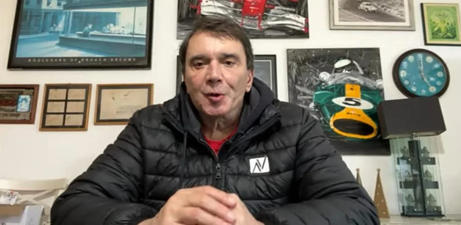 Reginaldo Lemes causou polêmica durante transmissão da Fórmula 1